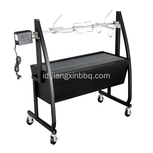 Deluxe BBQ Spit Roaster Dengan Rotisserie Motor